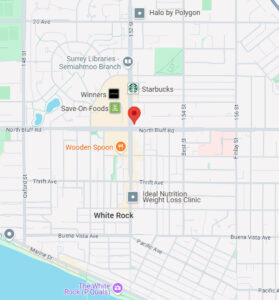 Regional map view showing proximity of 401 Victoria Ave North to major roads and amenities